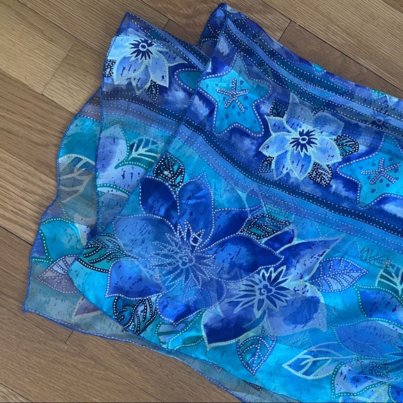 Silk scarf made in France - Picture 2 of 3